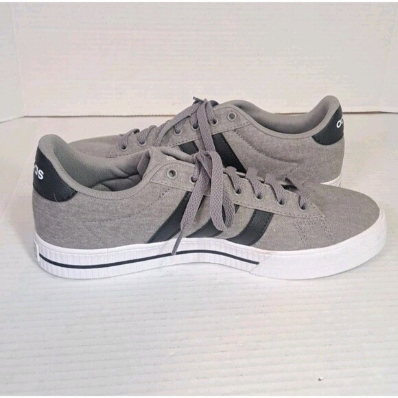 Adidas Men’s Shoes Size 9 Gray Black Sneakers SGC 753002 Casual Athletic School main image 8